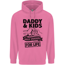 Daddy & Kids Best Friends Father's Day Mens 80% Cotton Hoodie Azelea