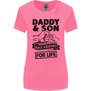 Daddy & Son Best Friends Father's Day Womens Wider Cut T-Shirt Azalea