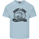 Daddy & Sons Best Friends Father's Day Kids T-Shirt Childrens Light Blue