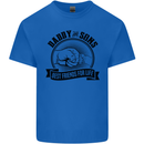 Daddy & Sons Best Friends Father's Day Kids T-Shirt Childrens Royal Blue