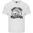 Daddy & Sons Best Friends Father's Day Kids T-Shirt Childrens White