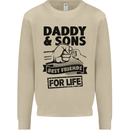 Daddy & Sons Best Friends Father's Day Mens Sweatshirt Jumper Sand