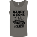Daddy & Sons Best Friends Father's Day Mens Vest Tank Top Charcoal