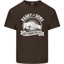 Daddy & Sons Best Friends for Life Kids T-Shirt Childrens Chocolate