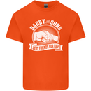 Daddy & Sons Best Friends for Life Kids T-Shirt Childrens Orange