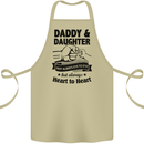 Daddy and Daughter Funny Father's Day Cotton Apron 100% Organic Khaki