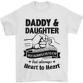 Daddy and Daughter Funny Father's Day Mens T-Shirt Cotton Gildan White