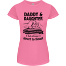 Daddy and Daughter Funny Father's Day Womens Petite Cut T-Shirt Azalea