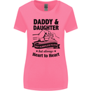 Daddy and Daughter Funny Father's Day Womens Wider Cut T-Shirt Azalea