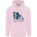 Daidarabotchi Japanese Yokai Mythology Mens 80% Cotton Hoodie Light Pink