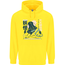 Daidarabotchi Japanese Yokai Mythology Mens 80% Cotton Hoodie Yellow
