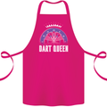 Darts Queen Funny Cotton Apron 100% Organic Pink