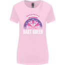 Darts Queen Funny Womens Wider Cut T-Shirt Light Pink
