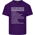 Dating My Granddaughter Grandparent's Day Mens Cotton T-Shirt Tee Top Purple