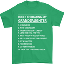 Dating My Granddaughter Grandparent's Day Mens T-Shirt Cotton Gildan Irish Green