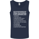 Dating My Step Daughter Funny Father's Day Mens Vest Tank Top Navy Blue