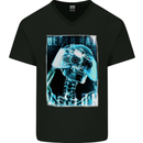 Death Ray Vision Photography Photographer Mens V-Neck Cotton T-Shirt Black