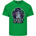 Demonic Satanic Rabbit With Skulls Mens Cotton T-Shirt Tee Top Irish Green