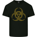 Digital Biohazard Gaming Gamer Zombie Mens Cotton T-Shirt Tee Top Black