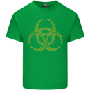 Digital Biohazard Gaming Gamer Zombie Mens Cotton T-Shirt Tee Top Irish Green