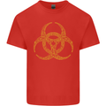 Digital Biohazard Gaming Gamer Zombie Mens Cotton T-Shirt Tee Top Red