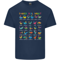 Dinosaur Alphabet T-Rex Funny Kids T-Shirt Childrens Navy Blue