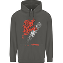 Dirt Rider Motocross MotoX Bike Motosports Childrens Kids Hoodie Storm Grey