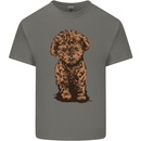 Dogs Cute Labradoodle Puppy Kids T-Shirt Childrens Charcoal