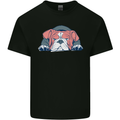 Dogs English Bulldog Mens Cotton T-Shirt Tee Top Black