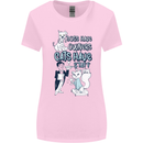 Dogs Have Owners Cats Have Staff Funny Womens Wider Cut T-Shirt Light Pink