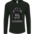 Dogvader Funny Dog Parody K9 Puppy Mens Long Sleeve T-Shirt Black