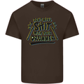Don't Make Sh!t With Your Drummer Mens Cotton T-Shirt Tee Top Dark Chocolate