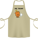 Donald Trump Fart Farting Flatulence Funny Cotton Apron 100% Organic Khaki