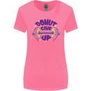 Donut Give Up Funny Gym Bodybuilding Womens Wider Cut T-Shirt Azalea