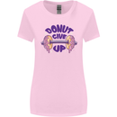Donut Give Up Funny Gym Bodybuilding Womens Wider Cut T-Shirt Light Pink