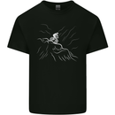 Downhill Mountain Biking Cycling Bike MTB Kids T-Shirt Childrens Black