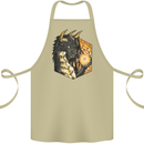Dragon Dice RPG Role Playing Games Fantasy Cotton Apron 100% Organic Khaki