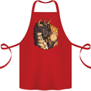 Dragon Dice RPG Role Playing Games Fantasy Cotton Apron 100% Organic Red