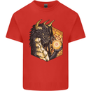 Dragon Dice RPG Role Playing Games Fantasy Kids T-Shirt Childrens Red