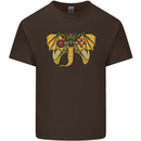Dragon Joypad Joystick Video Games Console Mens Cotton T-Shirt Tee Top Dark Chocolate