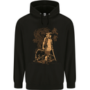 Dragon Warrior Wolf Dragon MMA Samurai Childrens Kids Hoodie Black