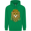 Dreadlock Rasta Lion Jamaica Jamaican Childrens Kids Hoodie Irish Green