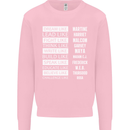 Dream Like Black Lives Matter History Month Mens Sweatshirt Jumper Light Pink