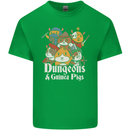 Dungeons and Guinea Pig Role Playing Game Kids T-Shirt Childrens Irish Green