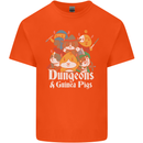 Dungeons and Guinea Pig Role Playing Game Kids T-Shirt Childrens Orange