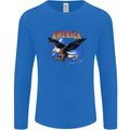 Eagle America Dreamer Soul Mens Long Sleeve T-Shirt Royal Blue