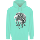 Eagle Bird of Prey Ornithology Childrens Kids Hoodie Peppermint