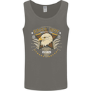 Eagle Reef Motorcycle Motorbike Biker Mens Vest Tank Top Charcoal