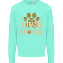 Easily Distracted By Dogs Funny ADHD Mens Sweatshirt Jumper Peppermint