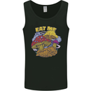 Eat Me Mushroom Fungi Mycology Mens Vest Tank Top Black